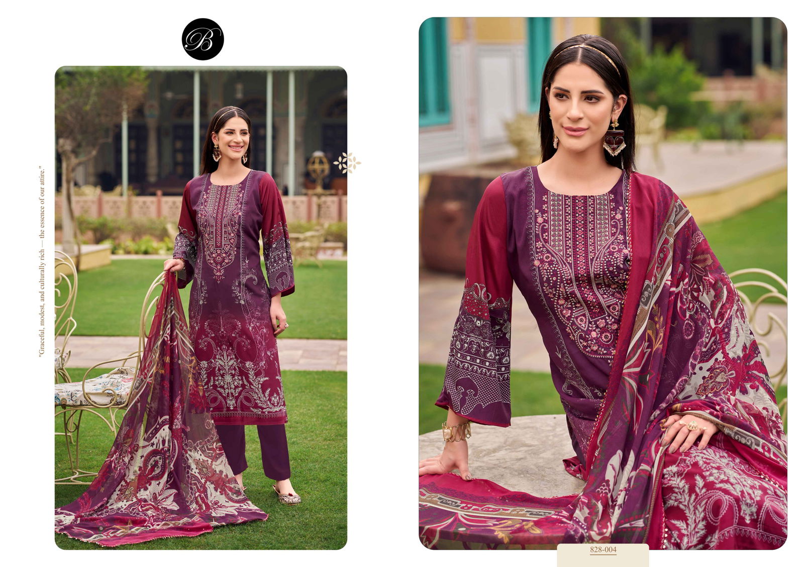 Naira Vol 101 By Belliza Cotton Printed Dress Material Exporters In India
